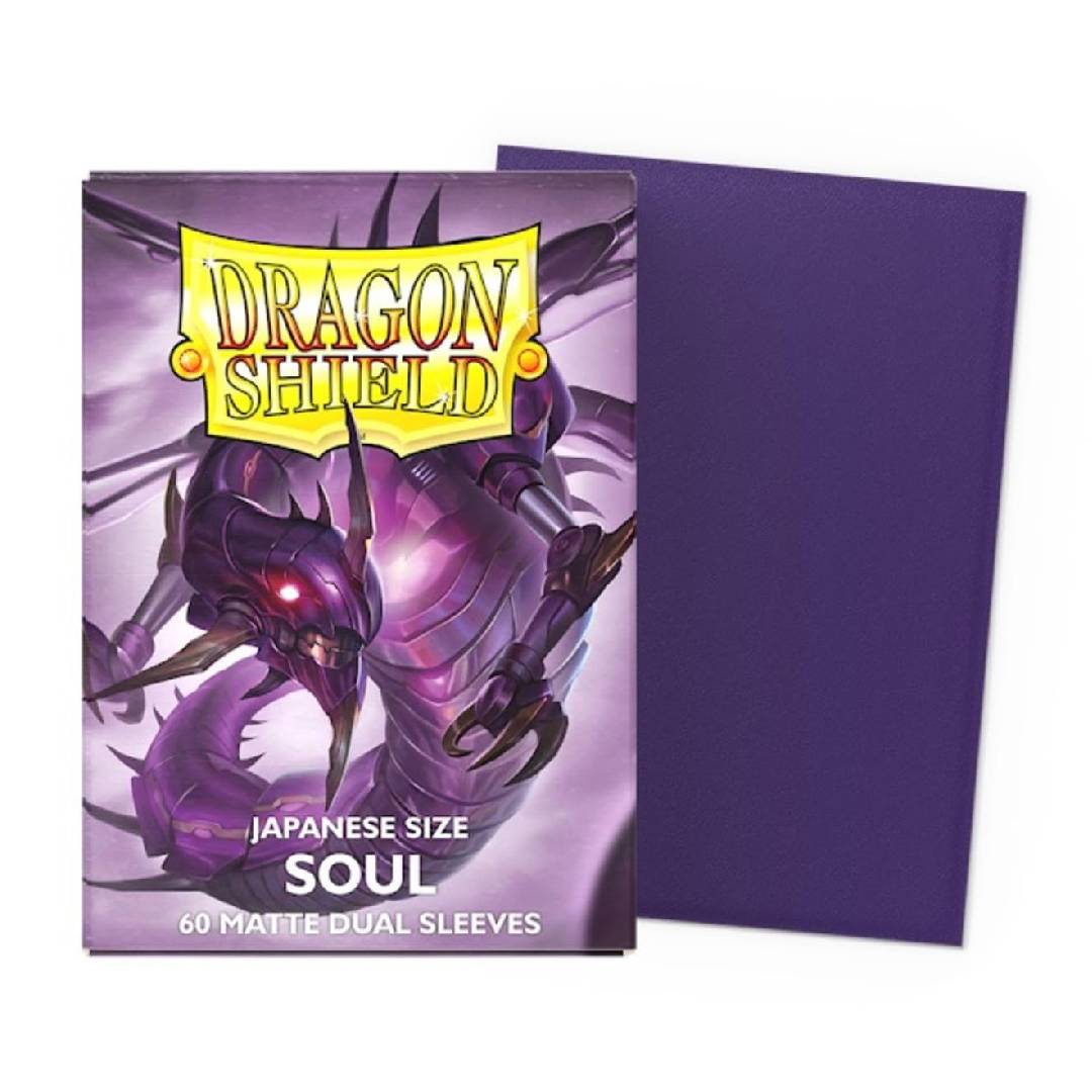 Jual Dragon Shield Dual Matte 60 Card Sleeve Japanese Size Eucalyptus (Yugi/VG) di Seller