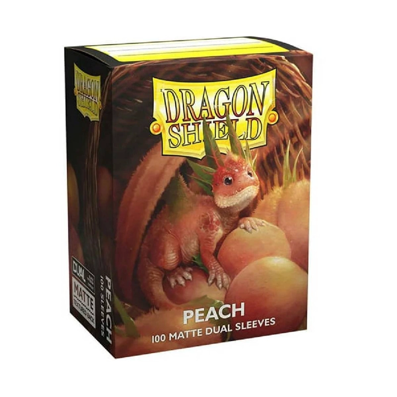 PROTECTOR DRAGON SHIELD: STANDARD DUAL MATTE PEACH 100 - 1