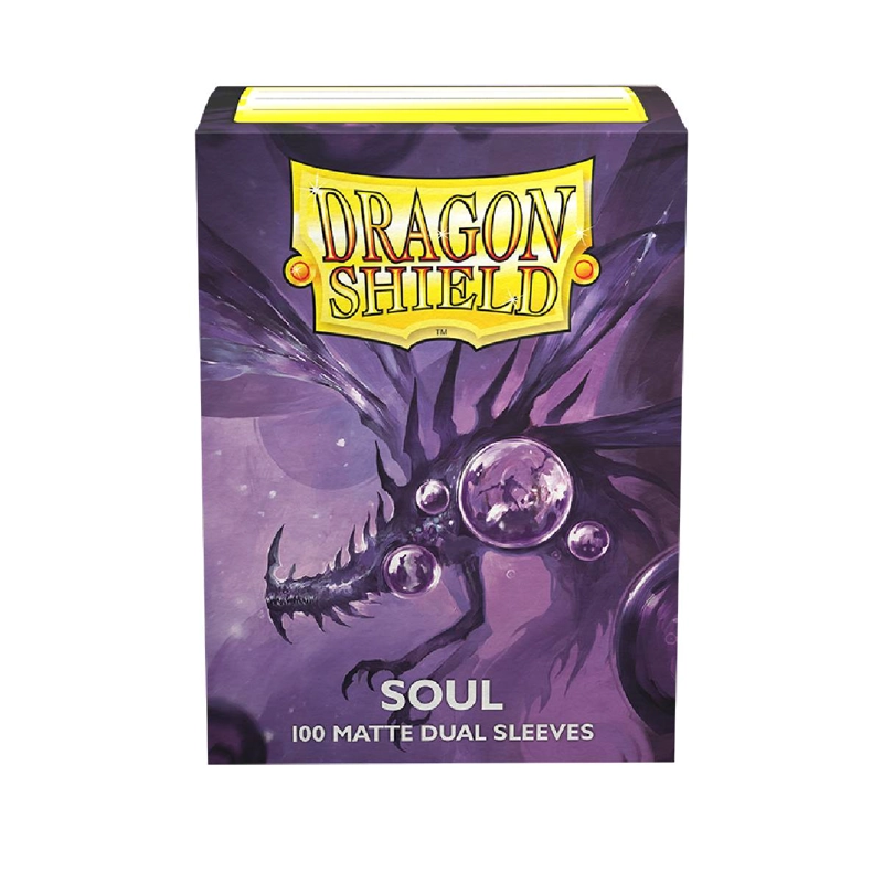 PROTECTOR DRAGON SHIELD: STANDARD DUAL- MATTE PURPLE/SOUL - 1