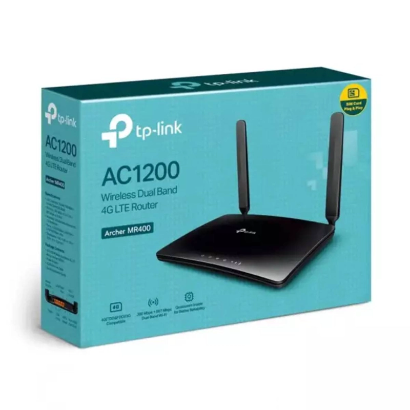 ROUTER INALAMBRICO 4G LTE DE DOBLE BANDA AC1200 - 3