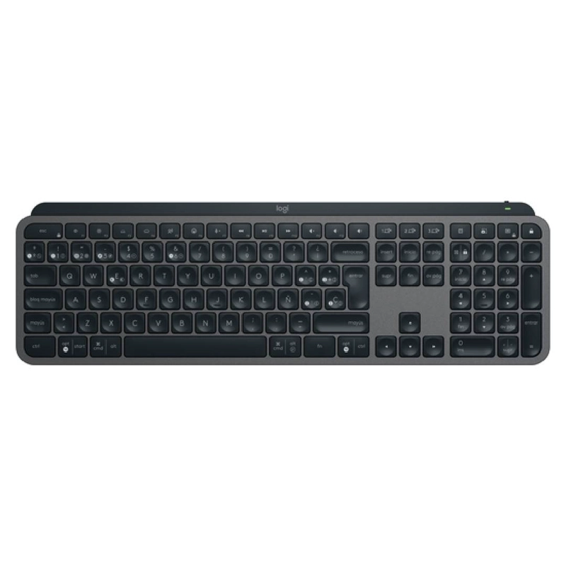 TECLADO INALAMBRICO LOGITECH MX KEYS S NEGRO ESPAÑOL - 1