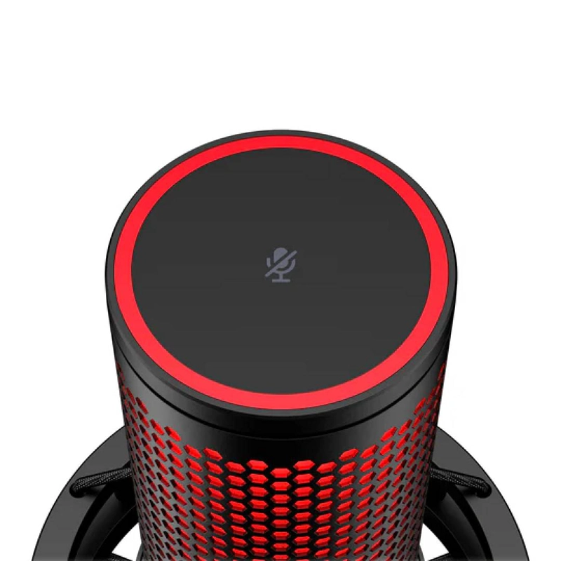 MICROFONO HYPERX CONDENSADOR QUADCAST 2 USB NEGRO - 3