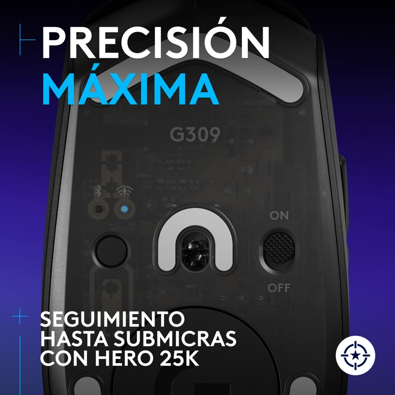 MOUSE INALÁMBRICO LOGITECH G G309 LIGHTSPEED BLACK - 6