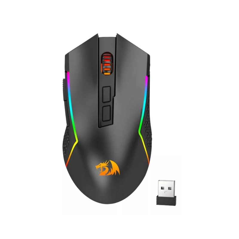 COMBO REDRAGON MOUSE + TECLADO POLLUT + TRIDENT S136 WIRELESS - 3