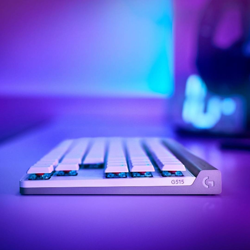 LOGITECH G515 TKL WHITE ALAMBRICO - 2