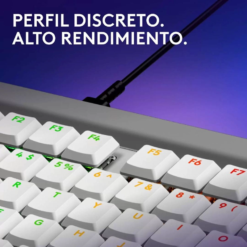 LOGITECH G515 TKL WHITE ALAMBRICO - 5