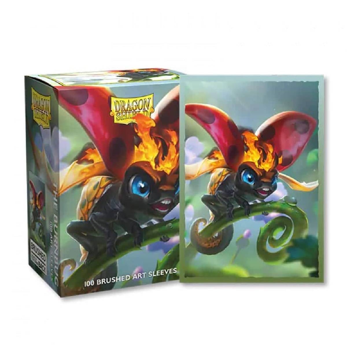 PROTECTORES DRAGON SHIELD: STANDARD BRUSHED 'BURNBUG' 100 - 1