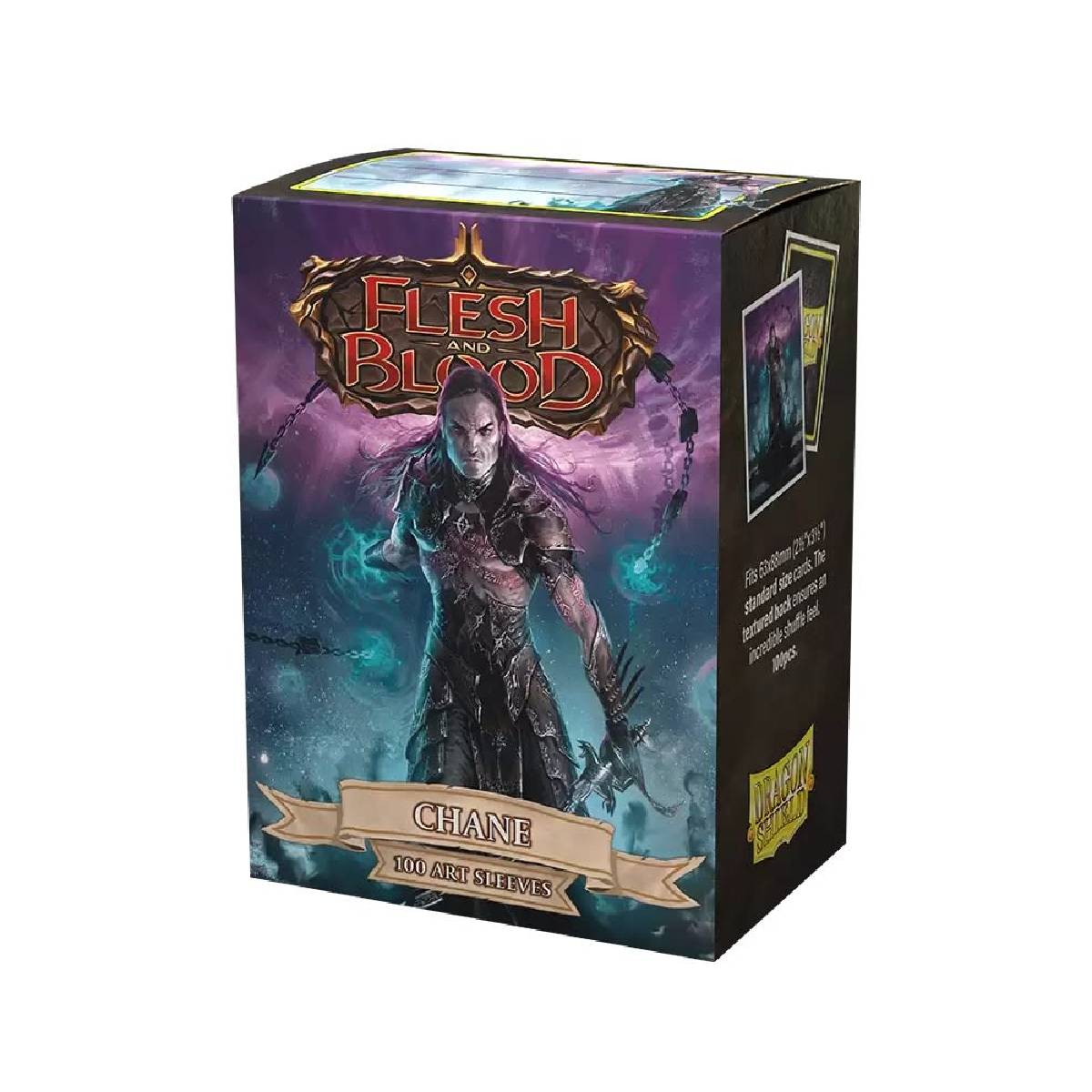 PROTECTOR DRAGON SHIELD 100 MATTE 'FLESH & BLOOD CHANE' ART - 2