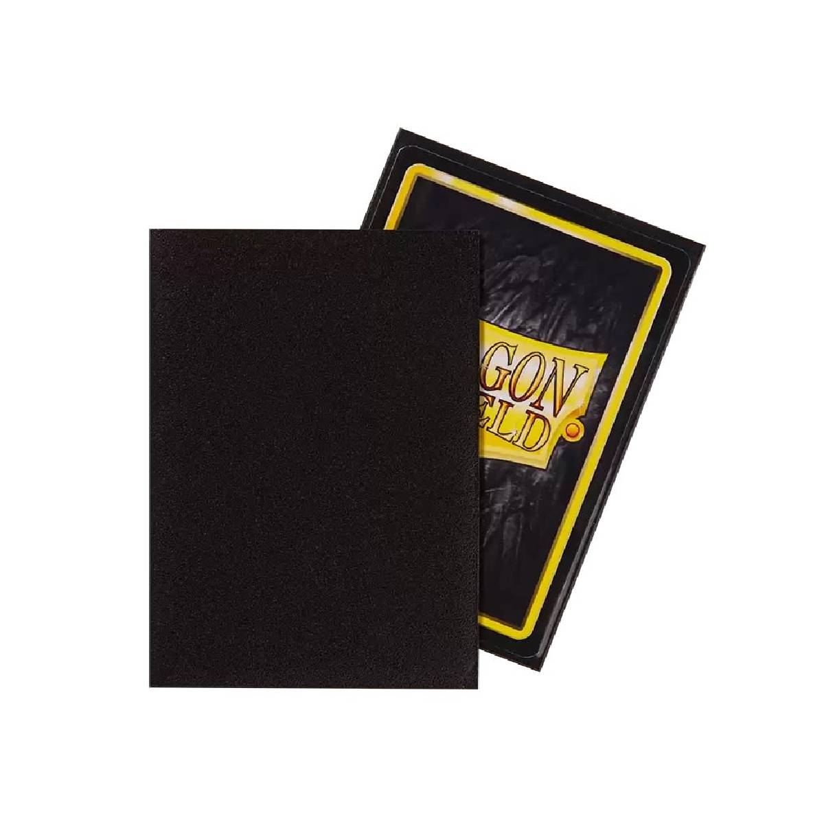 PROTECTORES DRAGON SHIELD STANDARD MATTE OUTER SLEEVES BLACK - 2