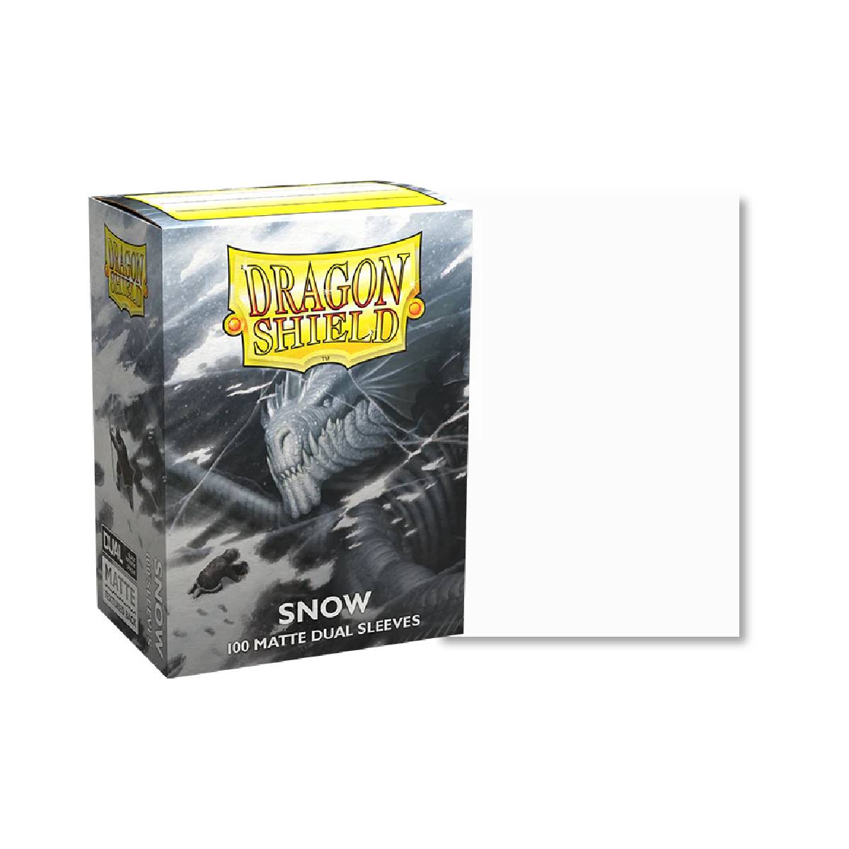 PROTECTORES DRAGON SHIELD: STANDARD DUAL MATTE SNOW 'NIRIN' - 1