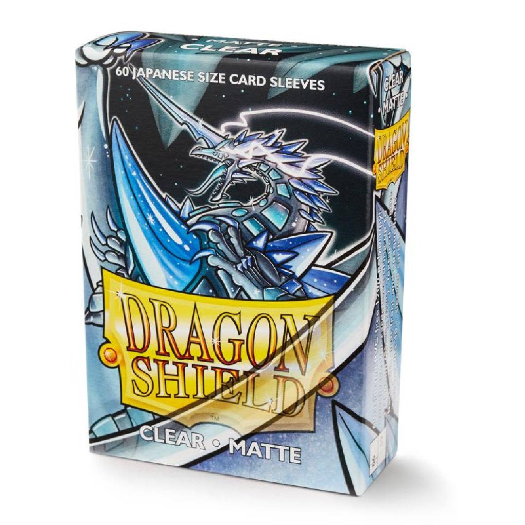 PROTECTORES DRAGON SHIELD: JAPANESE- CLEAR MATTE - 1