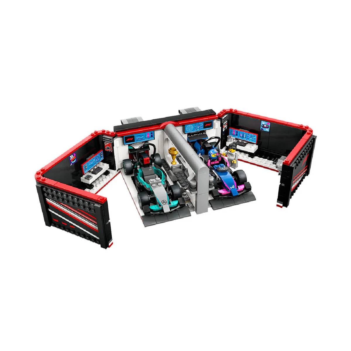 LEGO CITY: TALLER DE F1 MERCEDES-AMG Y ALPINE 60444 - 3