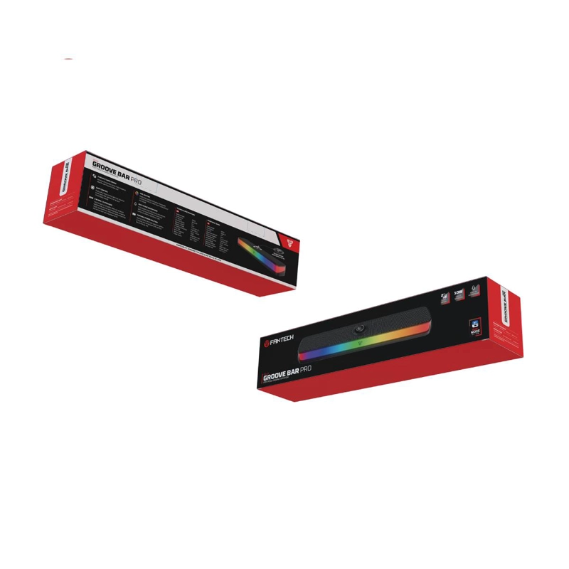PARLANTE DE BARRA FANTECH GROOVE BAR PRO RGB BS151 BT NEGRO - 7