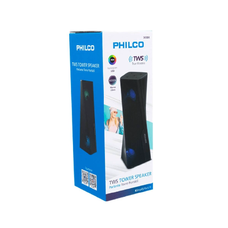 PARLANTE DE BT POWER RGB PHILCO - 2