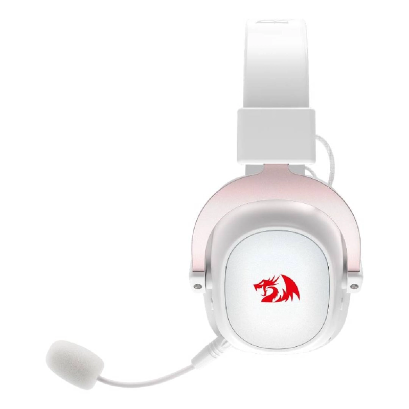 AUDIFONOS GAMER REDRAGON ZEUS PRO WIRELESS 7.1 BLANCO - 3