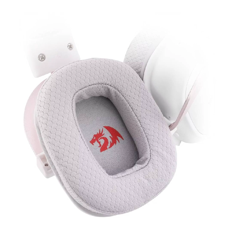 AUDIFONOS GAMER REDRAGON ZEUS PRO WIRELESS 7.1 BLANCO - 5