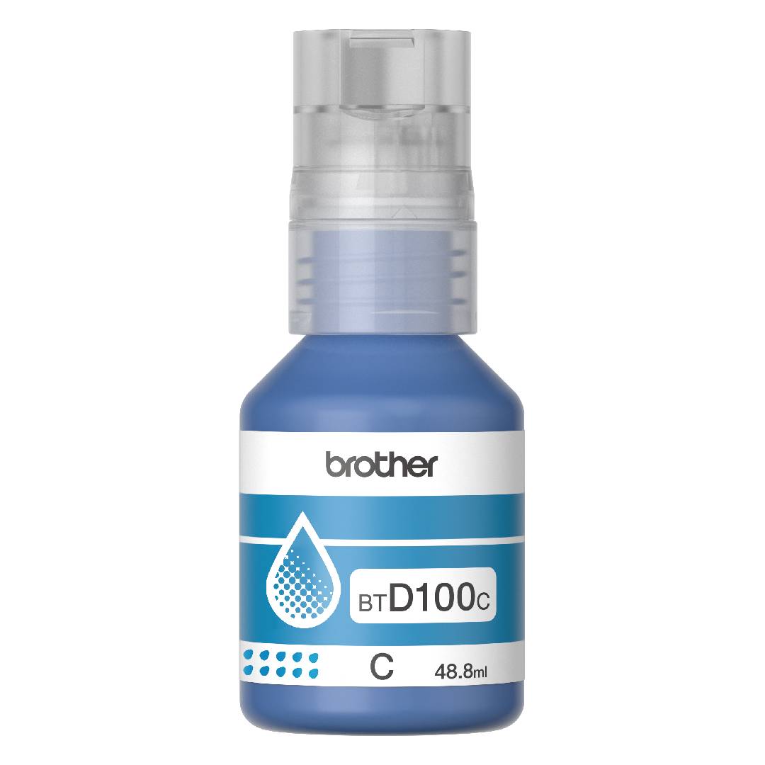 TINTA BROTHER BTD100C CYAN - 2