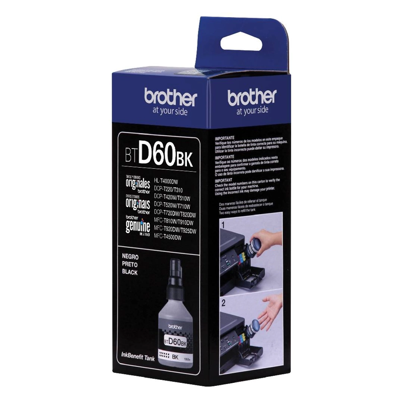 TINTA BROTHER BTD60BK NEGRO - 2