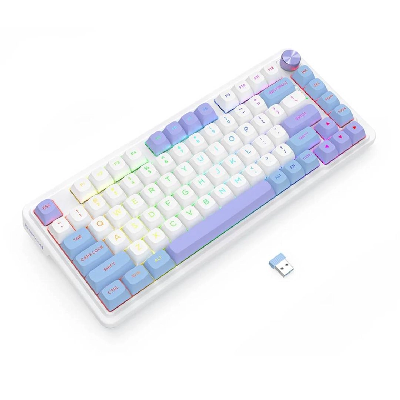 TECLADO REDRAGON UCAL MAX K673WBP-RGB-MAX MINT MAMBO - 4