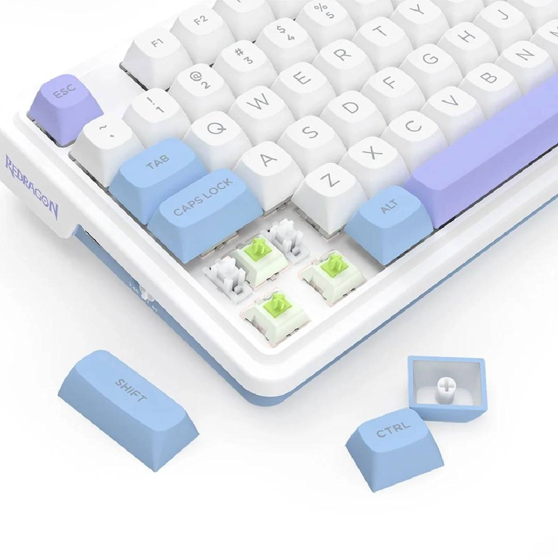 TECLADO REDRAGON UCAL MAX K673WBP-RGB-MAX MINT MAMBO - 6