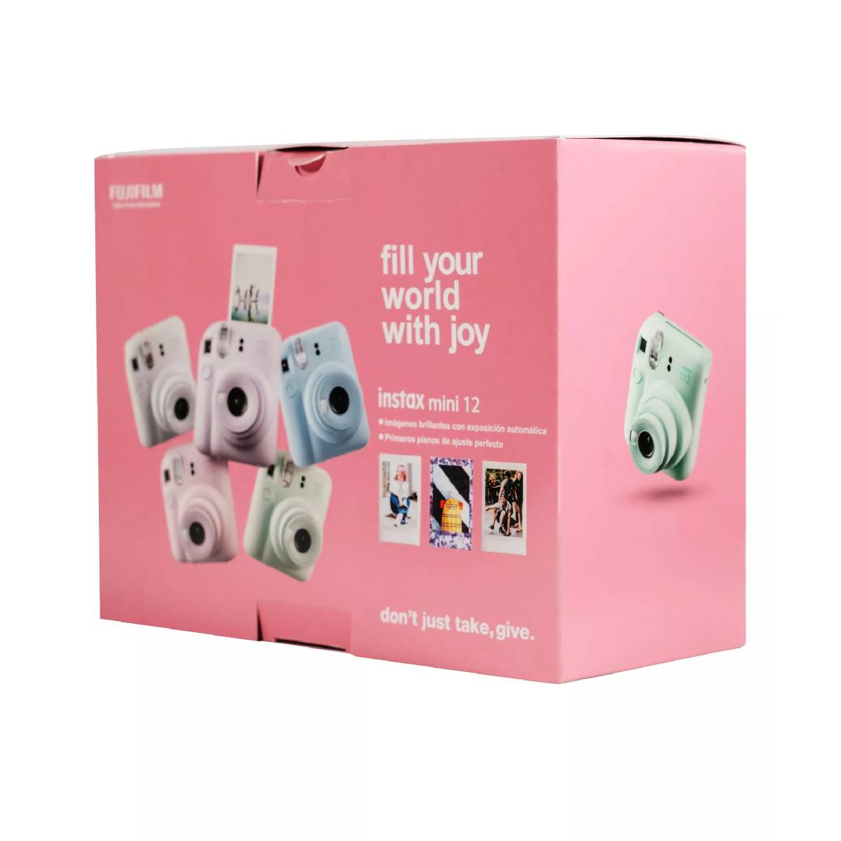 KIT CAMARA FUJIFILM INSTAX MINI 12 WHITE + 10 FILM - 4