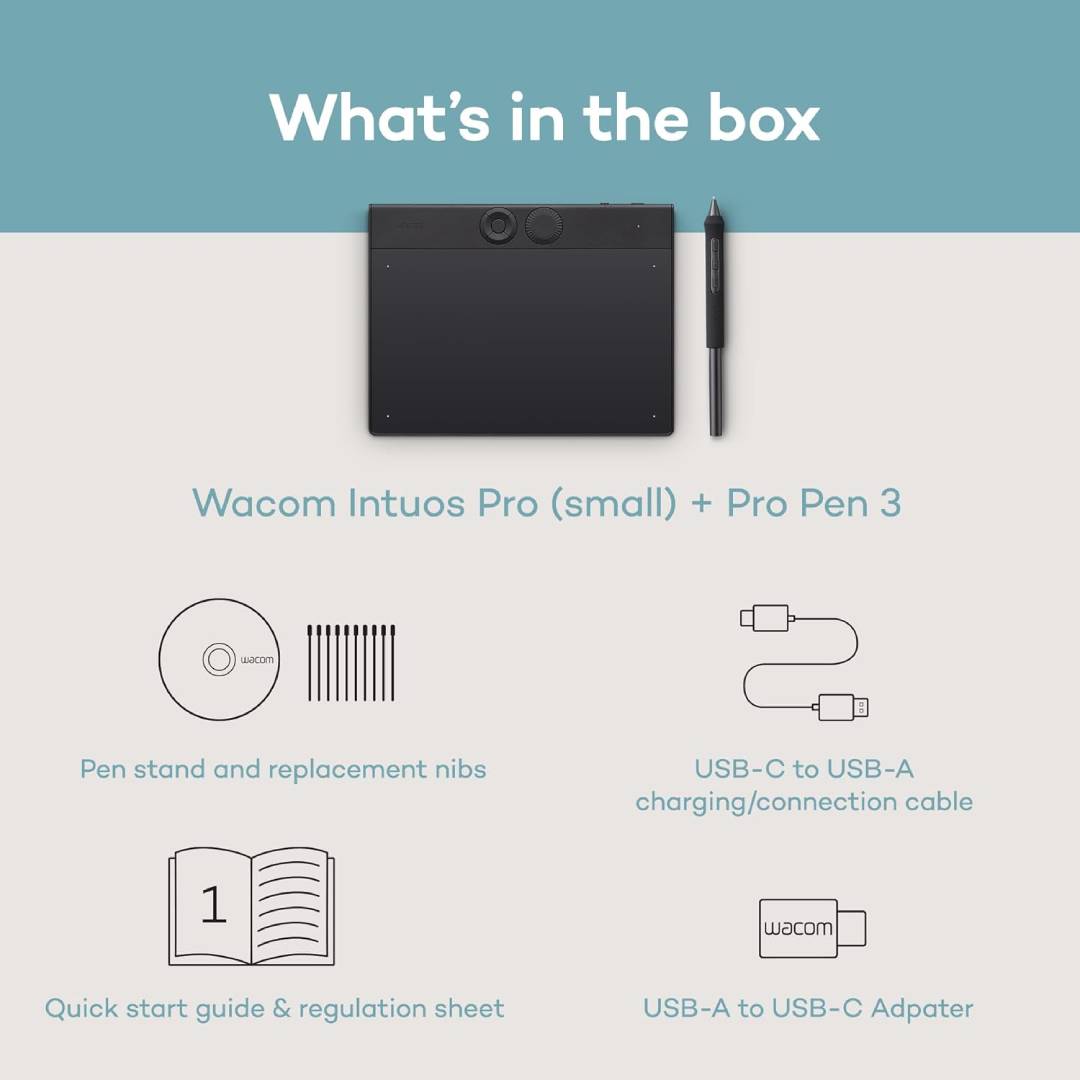TABLETA DIGITALIZADORA WACOM INTUOS PRO SMALL 2025 - 8