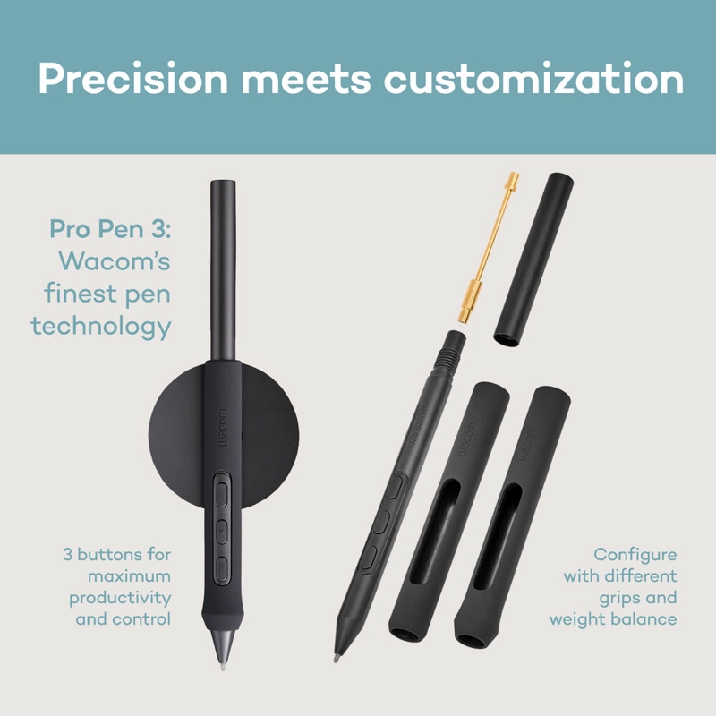 TABLETA DIGITALIZADORA WACOM INTUOS PRO MEDIUM 2025 - 3