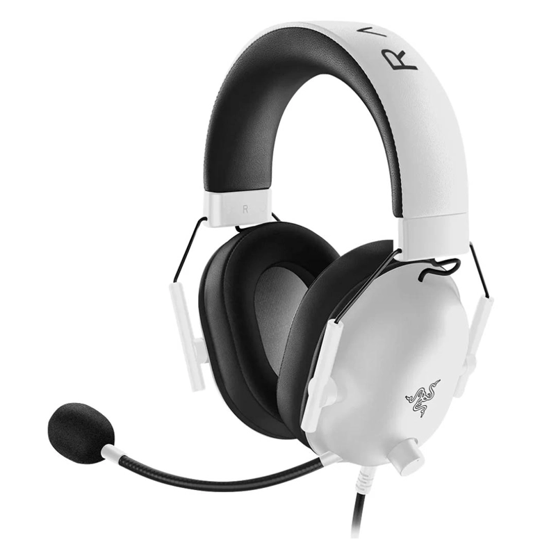 AUDIFONOS RAZER BLACKSHARK V2 X WHITE JACK 3.5MM PARA PS5 - 1