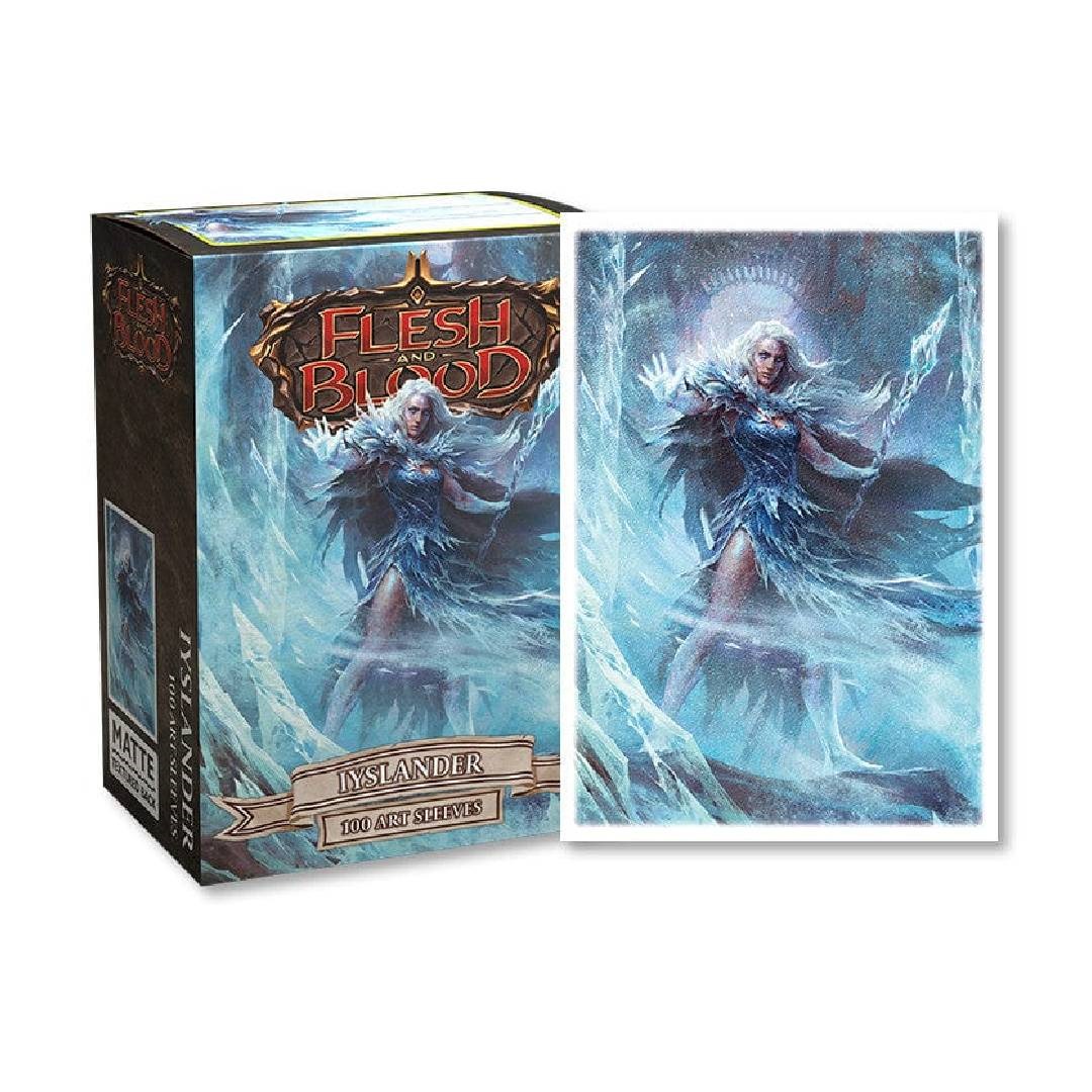 DRAGON SHIELD 100 MATTE FLESH & BLOOD UPRISING LYSLANDER ART - 1