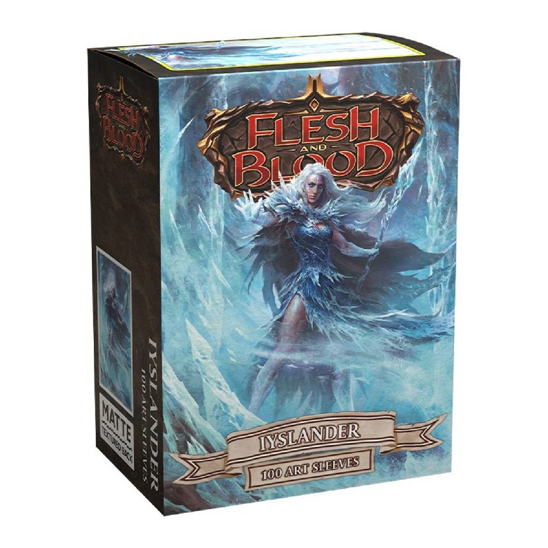DRAGON SHIELD 100 MATTE FLESH & BLOOD UPRISING LYSLANDER ART - 2