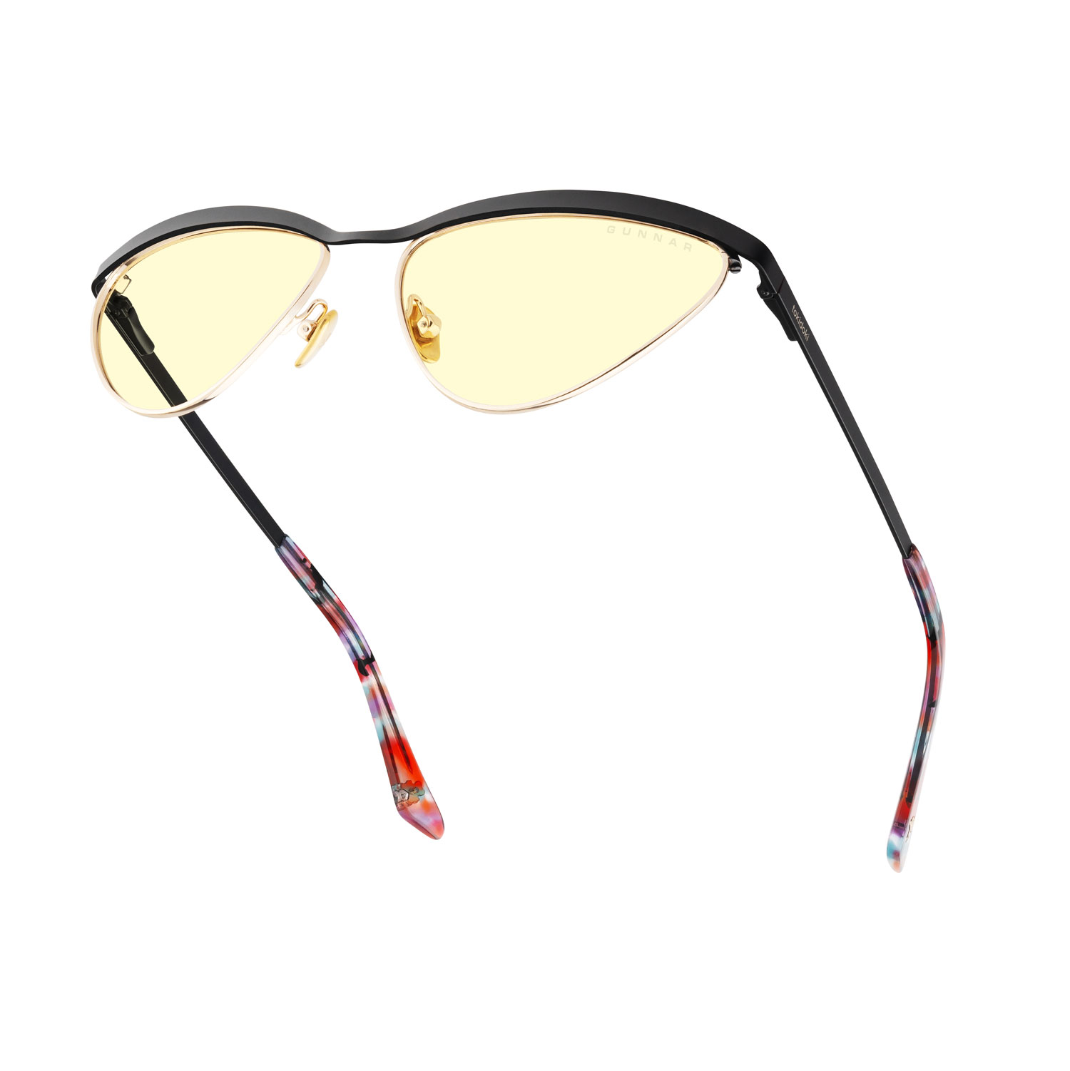 LENTES GUNNAR TOKIDOKI YEAR OF THE DRAGON ONYX GOLD AMBER - 3