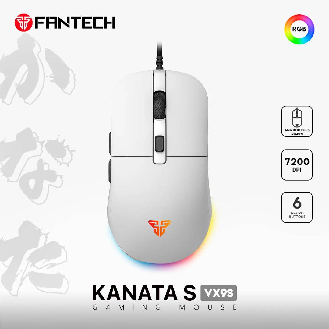MOUSE FANTECH VX9S KANATA RGB SPACE EDITION - 4
