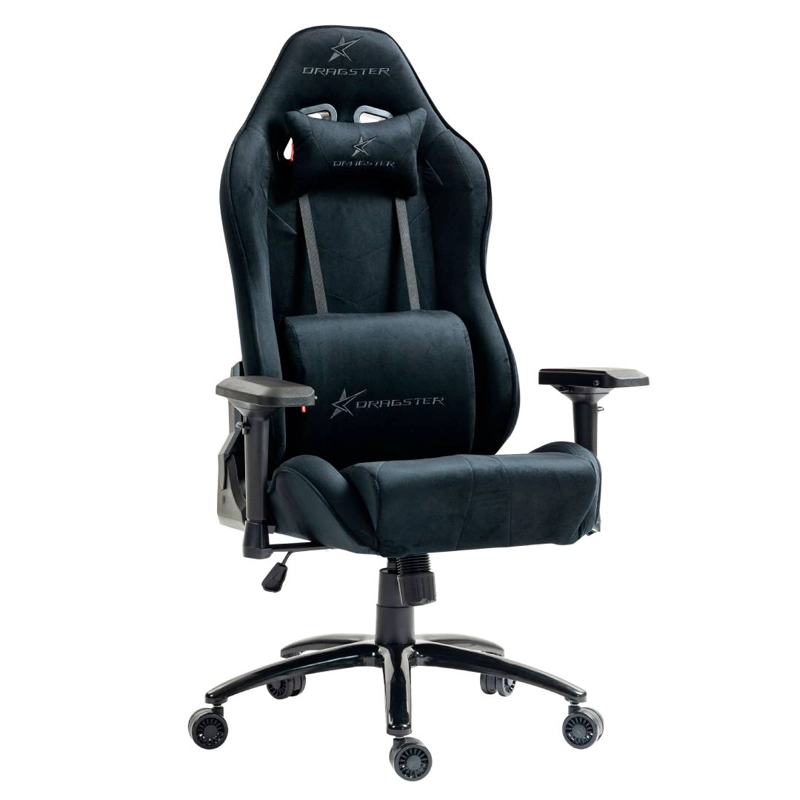 SILLA GAMER DRAGSTER GT 500 PRO ALCANTARA ONYX - 2