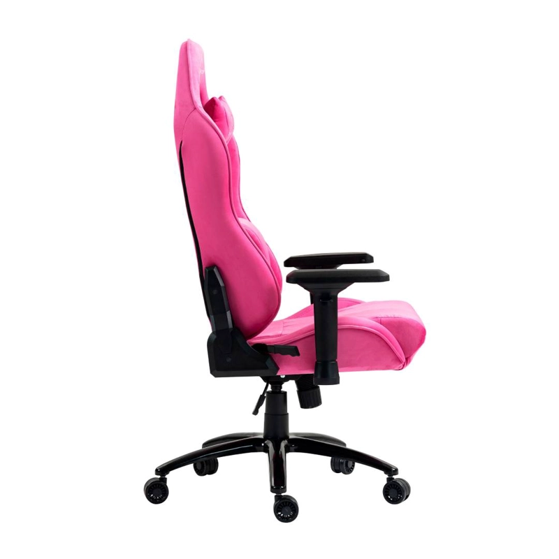 SILLA GAMER DRAGSTER GT 500 PRO ALCANTARA ROSE - 3