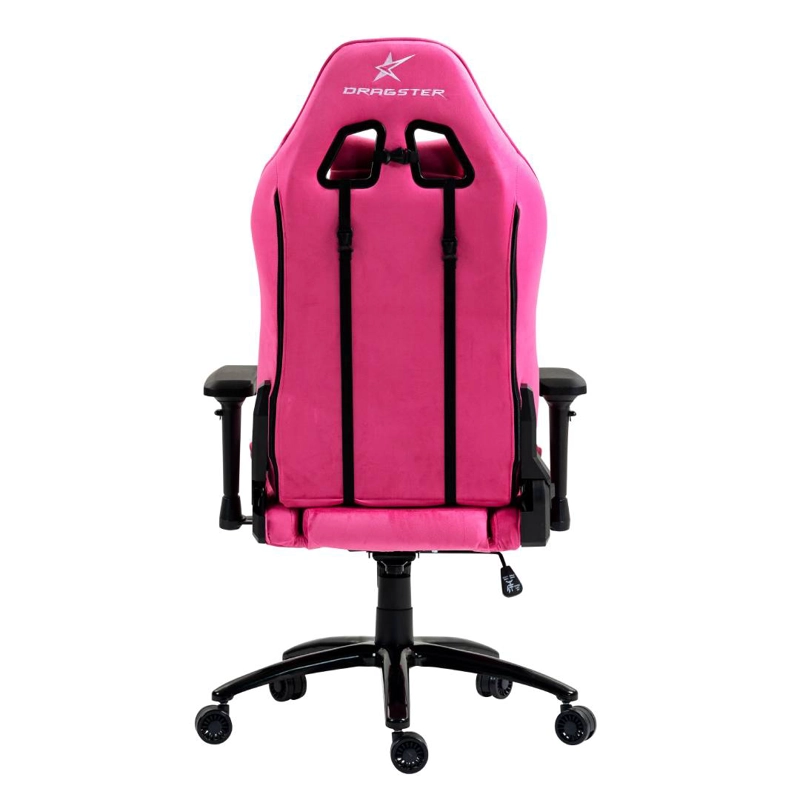 SILLA GAMER DRAGSTER GT 500 PRO ALCANTARA ROSE - 5