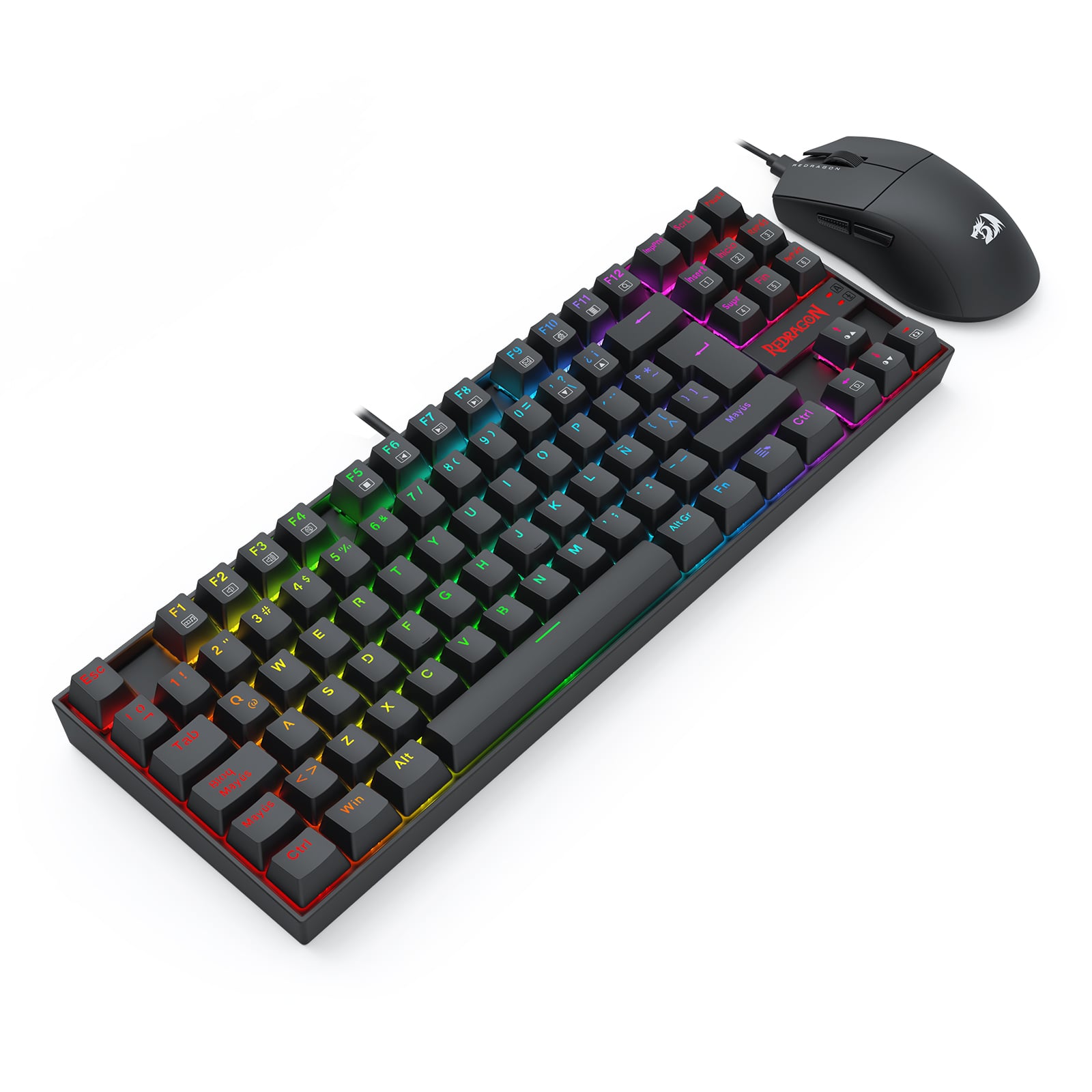 KIT TECLADO Y MOUSE GAMER REDRAGON S145 - 6