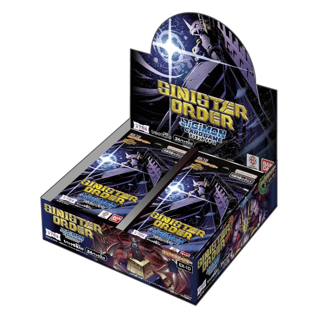 DIGIMON TCG: BOOSTER DISPLAY, SINISTER ORDER, EX-10 - 1