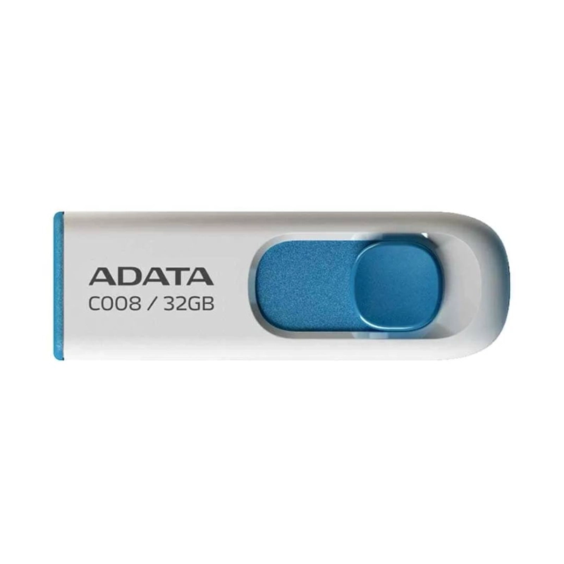 PENDRIVE ADATA C008, 32 GB, BLANCO CELESTE - 1
