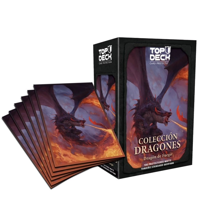 PROTECTOR STANDARD COLECCION DRAGONES - DRAGON DE FUEGO - 1