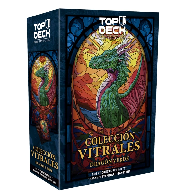 PROTECTOR STANDARD COLECCION VITRALES - DRAGON VERDE - 3