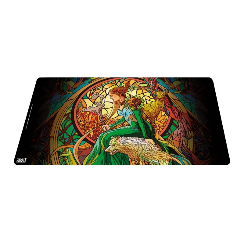 PLAYMAT TOPDECK COLECCION VITRALES - DRUIDA - 2