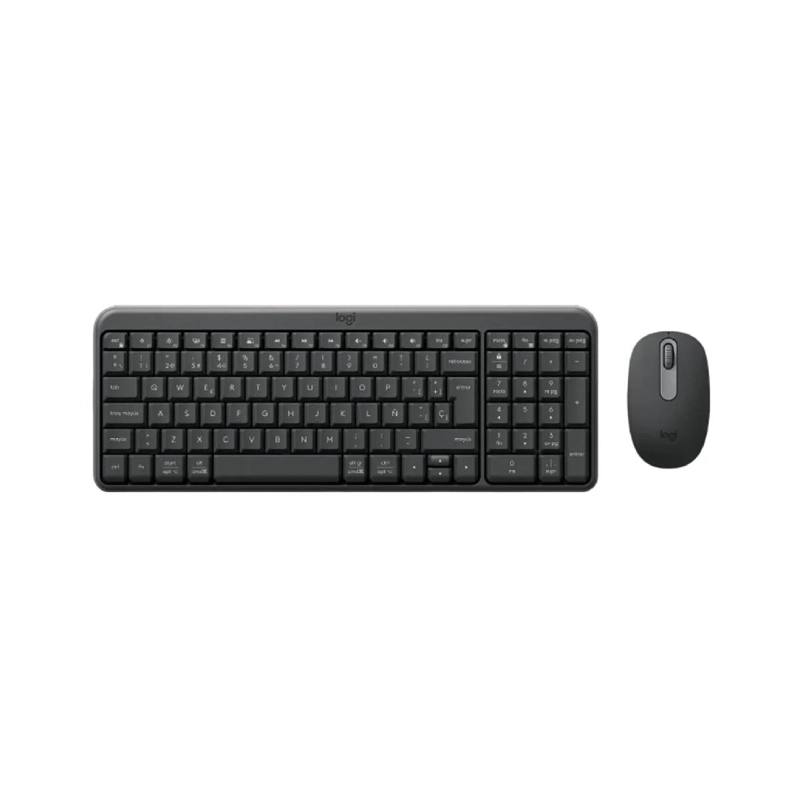KIT DE TECLADO Y MOUSE LOGITECH MK250 BT GRAFITO - 3