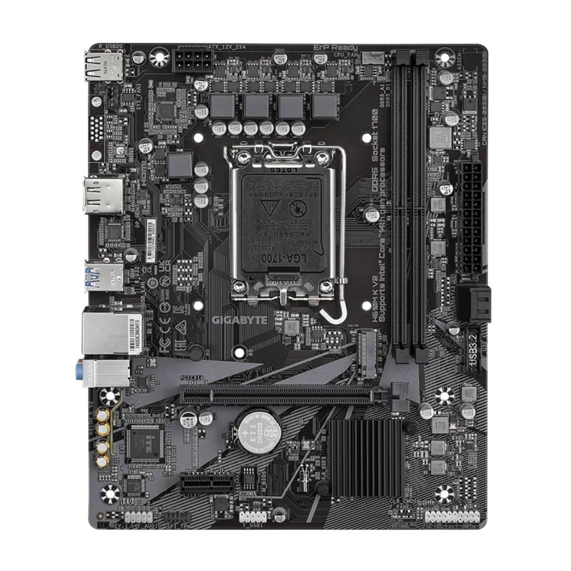 PLACA MADRE GIGABYTE H610M K V2, LGA1700, DDR5, MATX - 2