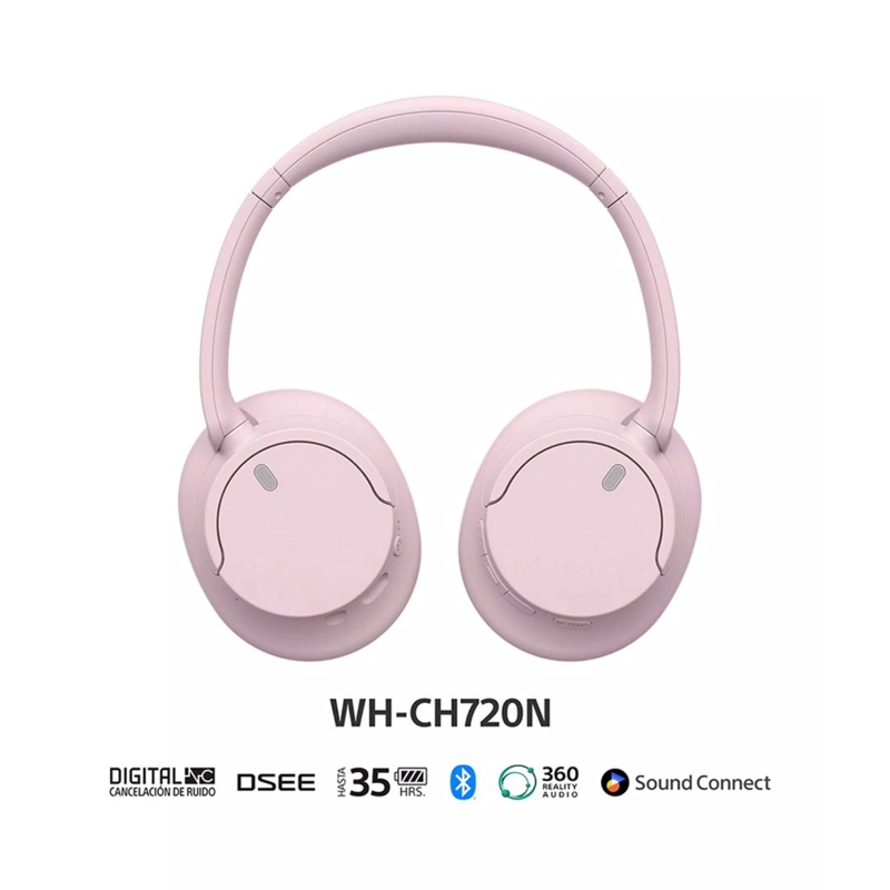 AUDIFONOS INALAMBRICOS SONY WH-CH720N ROSADO - 4