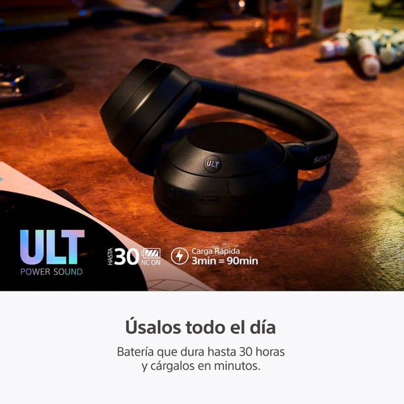 AUDIFONOS INALAMBRICOS SONY WH-ULT900N ULT WEAR NEGRO - 5