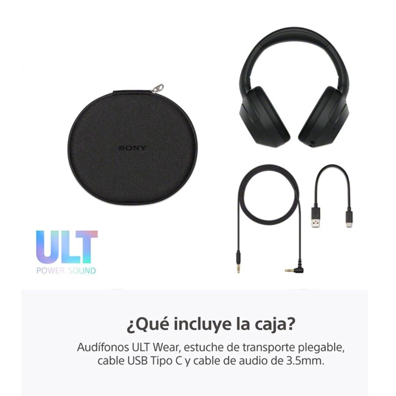 AUDIFONOS INALAMBRICOS SONY WH-ULT900N ULT WEAR NEGRO - 6