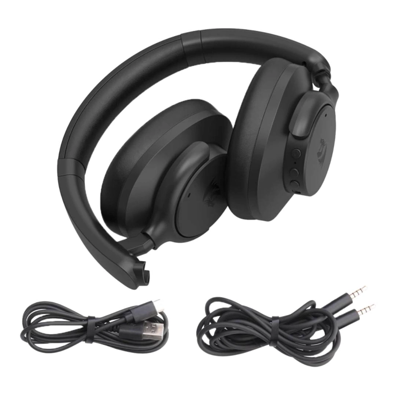 AUDIFONOS INALAMBRICOS REDRAGON VIBECORE H610 NEGRO - 5