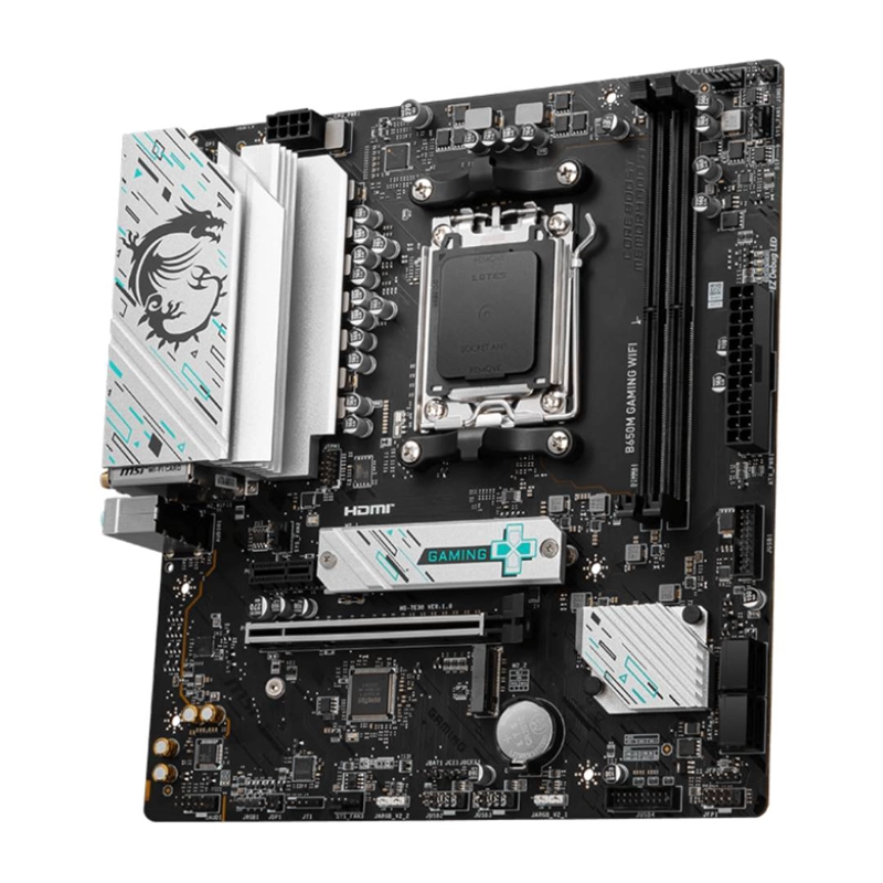 PLACA MADRE MSI B650M GAMING WIFI, MATX, DDR5, AM5 - 3