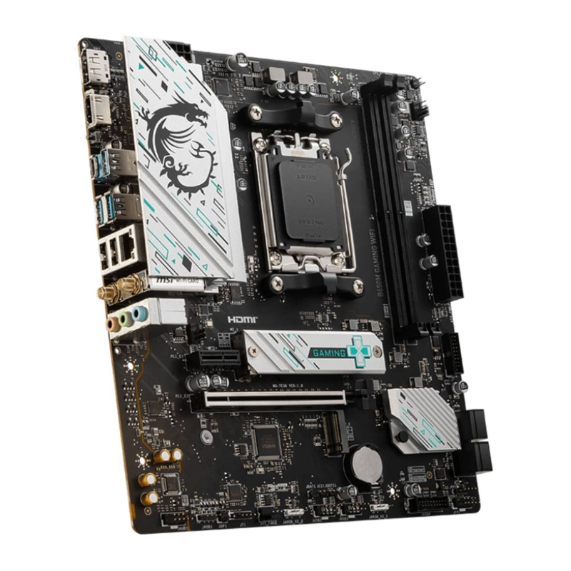 PLACA MADRE MSI B650M GAMING WIFI, MATX, DDR5, AM5 - 4