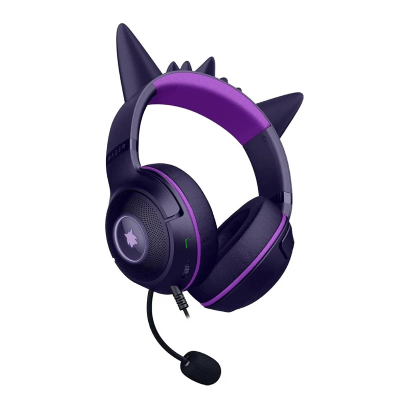 AUDIFONOS RAZER KRAKEN KITTY V2 POKE MON GENGAR EDITION - 2